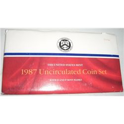 1987 P & D MINT SET *COMES IN ORIGINAL MINT PACKAGE*!! MINT SET CAME OUT OF SAFE!!