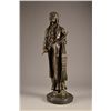 Image 1 : Signed Bronze of an Indian by C. Kauba 23" tall