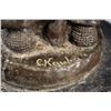 Image 4 : Signed Bronze of an Indian by C. Kauba 23" tall