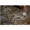Image 5 : Lg Spelter Figure Guillemin & Barye 26" tall x 19" long