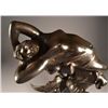 Image 3 : Signed Nude Bronze Lady by Rossi 22" tall x 22" wide