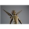 Image 2 : Spelter Angel on Marble Base 24" tall