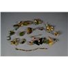 Image 2 : Box Lot of Green Jade Items