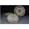 Image 3 : 3 Bavarian Porcelain Items 1 Plate -8.5" diameter and 2