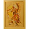 Image 2 : Artwork by Woody Wilson Crumbo Flute Player 17 1/4" t x