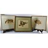 Image 1 : Set of 3 Charles Beckendorf Pictures in Frames 17" t x