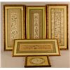 Image 1 : 5 Framed Chinese Embroideries Various Sizes-28.5" tall