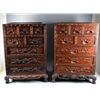 Image 1 : Pair of Chinese Night Stands 28 1/4" x 21" x 16"