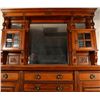 Image 8 : Antique English Oak Sideboard Buffet 83" tall x 72 1/4"
