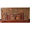 Image 1 : Chinese Carved Wood and Lacquered Cabinet 80" x 45.5" x