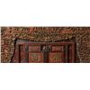 Image 5 : Chinese Carved Wood and Lacquered Cabinet 80" x 45.5" x
