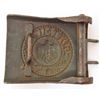 Image 2 : NAZI GERMAN ARMY ENLISTED MANS BELT BUCKLE