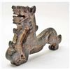 Image 1 : ARCHAIZE CHINESE OLD JADE HAND CARVED DRAGON FIGURINE