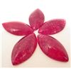 Image 1 : LOT OF 167 CTS PURPLE DRAGON VEINS AGATE GEMSTONES 5 PCS