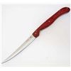 Image 1 : RIDGE RUNNER FOLDING FILLET KNIFE HARDWOOD HANDLE