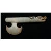 Image 2 : Chinese Jade Carved Axe with Archaic Dragon Handle