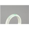 Image 2 : Chinese White Jadeite Carved Bangle
