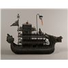 Image 2 : Chinese Dragon Boat Rendered with Metal & Wire