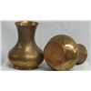 Image 2 : Pr European Hand Hammered Copper Vases