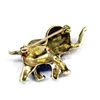 Image 2 : 14K Yellow Gold  Elephant Pin