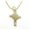 Image 2 : 14K Gold Crucifix Charm Pendat  (only)