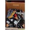 Image 1 : BOX OF TOOLS AND  CORDLESS DRILLS, AS IS