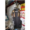 Image 1 : GOLF BAG WITH CADDY AND CLUBS