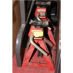 PAIR OF 2 TONNE AXLE STANDS