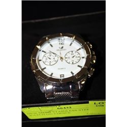 NEW MENS STAINLESS STEEL WATCH ON CHOICE