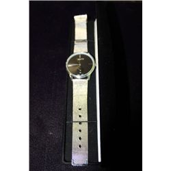 MENS ALL STAINLESS STEEL WATCH