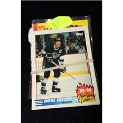 BUNDLE OF WAYNE GRETZKY CARDS