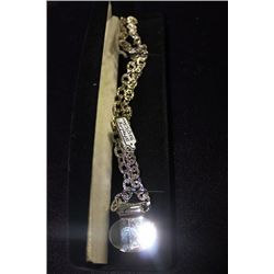 .925 STERLING SILVER NECKLACE 16" 48.6 GRAMS