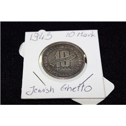 1943 10 MARK JEWISH GHETTO (SELLING AS IS)