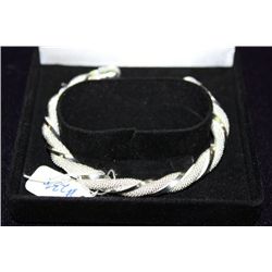 SILVER 2 TONE BRACELET