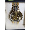 Image 1 : ROSRA GOLD TONE MEN'S WATCH
