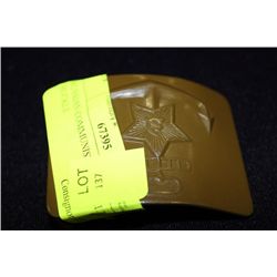 RUSSIAN COMMUNIST NAVY BELT BUCKLE