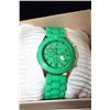 Image 1 : GREEN GENEVA SPORTS WATCH