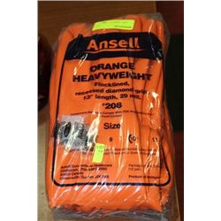 PK OF ORANGE HEAVY WEIGHT SIZE 10 COMMERCIAL