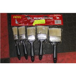 NEW 5 PC PAINTBRUSH SET