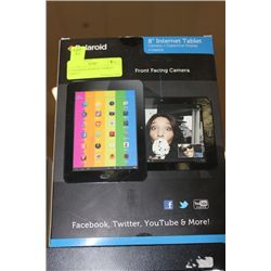 8" POLAROID ANDROID INERNET TABLET