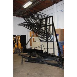 12' METAL CARPET RACK