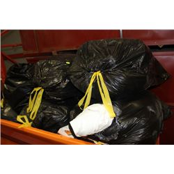 7 BAGS OF SHOWHOME LINENS AND PILLOWS