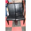 Image 1 : #1 PAIR OF SIDECHAIRS (SMALL RIP)