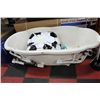 Image 1 : JETTED JACCUZI TUB WITH PUMP