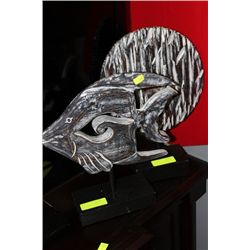 SHOWHOME WOOD ORNAMENT X2