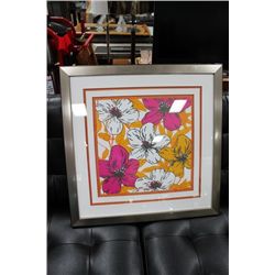 #18 SHOWHOME FRAMED FLORAL PICTURE