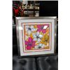Image 1 : #18 SHOWHOME FRAMED FLORAL PICTURE