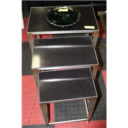 #8 3 PC NESTING TABLE SET
