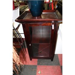 WOOD TRAY TOP CABINET
