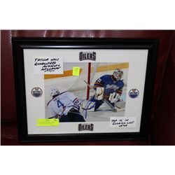 TAYLOR HALL GUARANTEED AUTHENTIC AUTOGRAPH